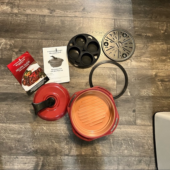 Copper Chef Kitchen Copper Chef Microwave Grill W Instruction